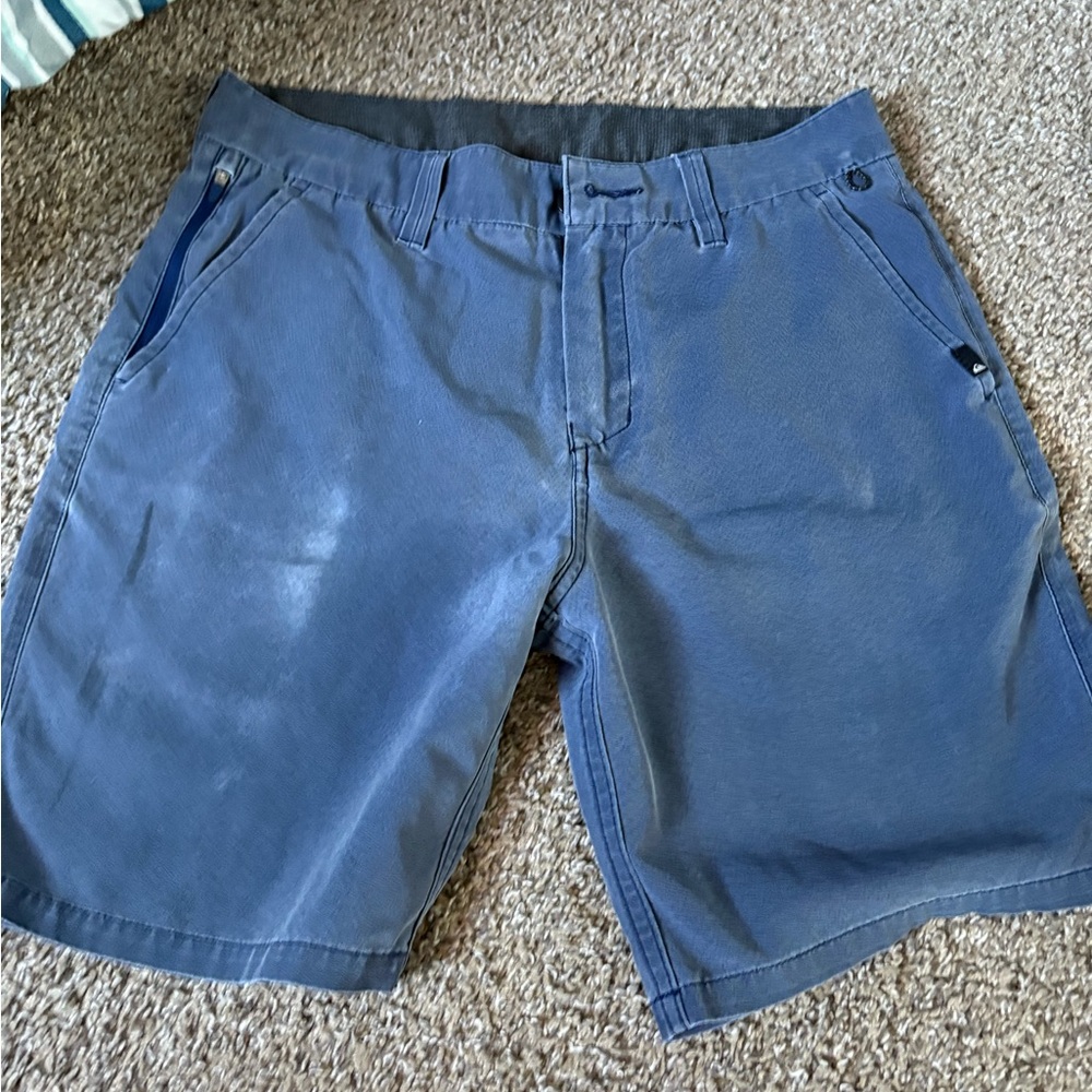 Men's Blue Casual Shorts